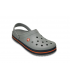 CROCS Crocs Crocband Terlik Sandalet Açık Gri / Lacivert unisexKADIN