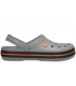 CROCS Crocs Crocband Terlik Sandalet Açık Gri / Lacivert unisexKADIN